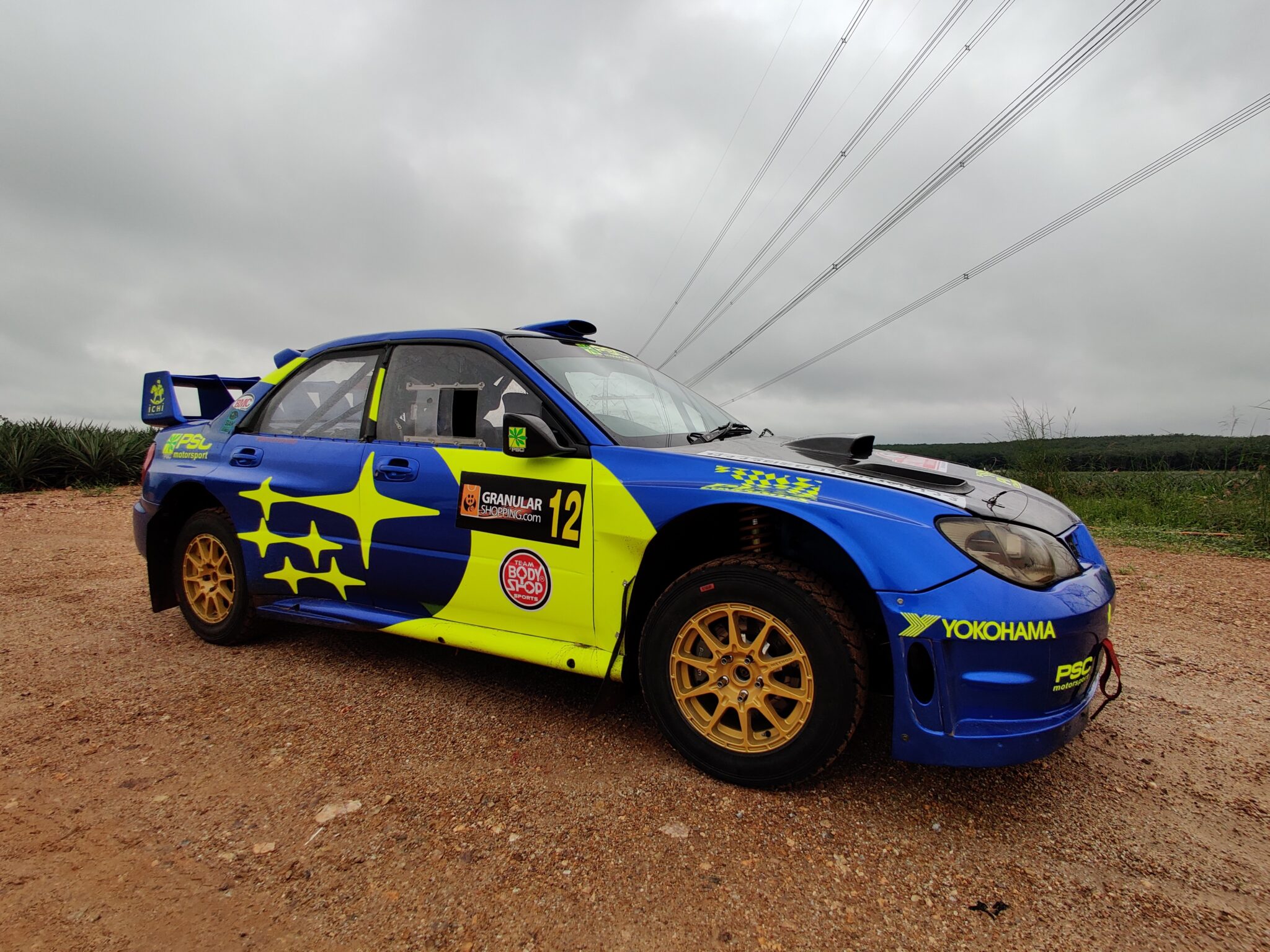 Subaru s12 wrc